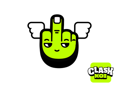 Clash fuck branding illustration