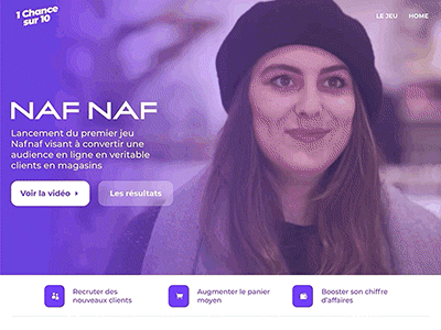 Nafnaf - Marketing Campaign motion design ui