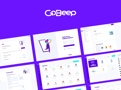 GoBeep - BackOffice app ui ux