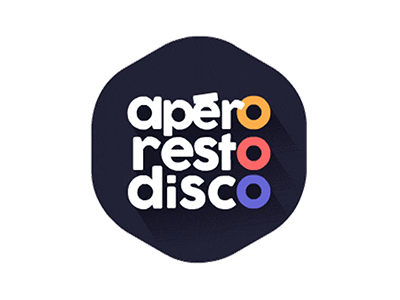 ApéroRestoDisco identity animation branding design icons ios logo motion motion design ui ux web design
