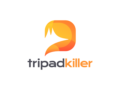 Tripadkiller branding chat fox logo