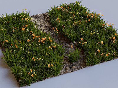 3d model of a landscape