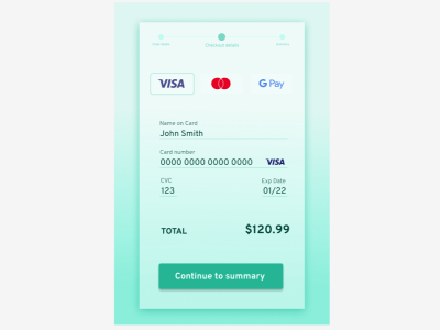 Credit Card checkout checkout creditcard design figma form ui