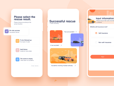 Accident rescue APP