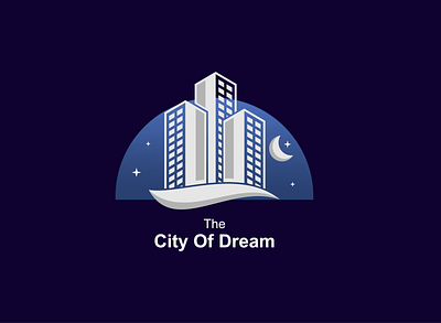 The city of dream branding business graphic design illustration logo logo design minimalist logo