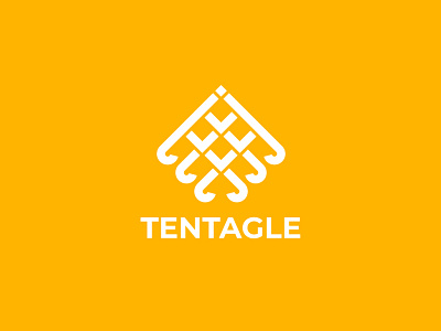 Simple unique tentagle logo design ai branding business custom design eps graphic design illustrator jpg logo logo design minimalist minimalist logo pdf png simple simple logo uniqe unique logo vector