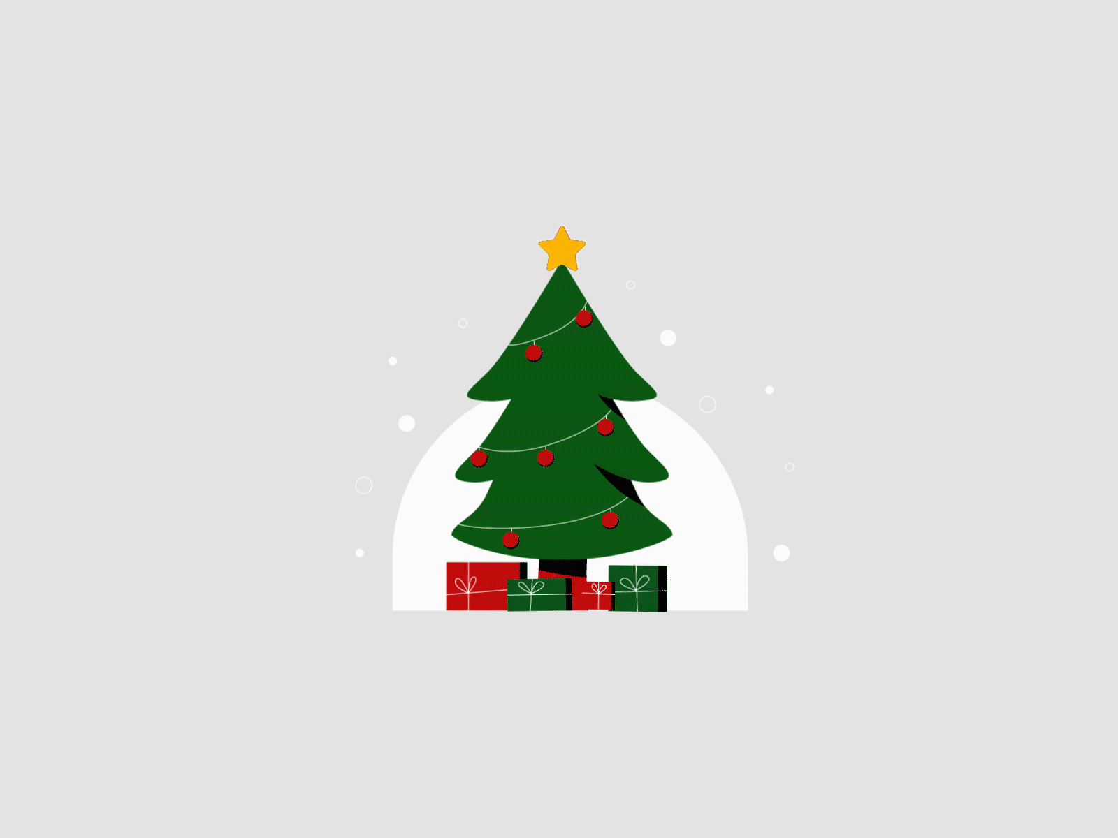 Selamat Natal! - Merry Christmas animation bumper christmas design dribbble flat gif gift icon illustration motion pine player trees