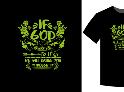 if god brings you design graphic design illistrator t shirt design vector