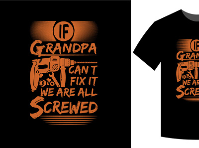 grandpa design graphic design illistrator t shirt design vector