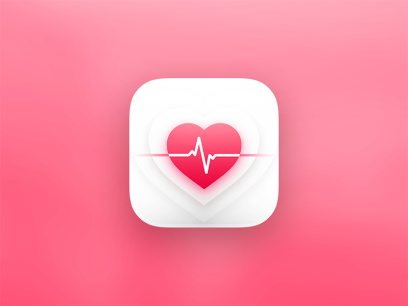 Heart Rate App Icon. by Riccardo Cavallo on Dribbble