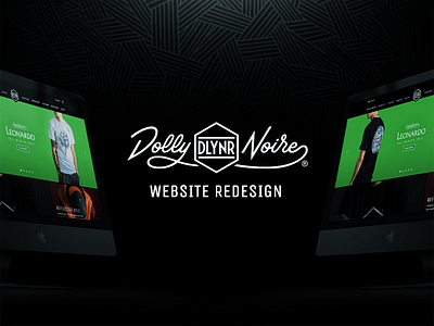 Dolly Noire Website Redesign. adobe xd behance design dlynr dolly noire interface site ui ux website