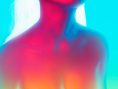 Bright_01 body colored colors cyberpunk ear girl glowy head neon neon colors neon surrealism photography portrait retro skinhead surrealism