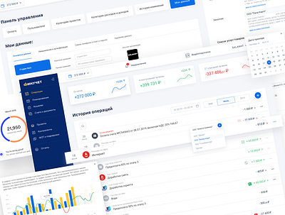 Finance Management service - Dashboard accounting app design b2b budget dashboad finance finance app financial services fintech income interface invoice startup transactions ui ux web app