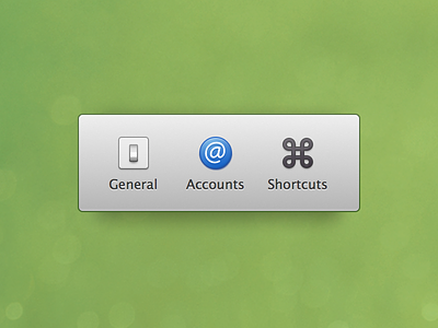 Retina Toolbar Icons accounts general icon mac osx retina shortcuts sketch sketchapp sublink toolbar