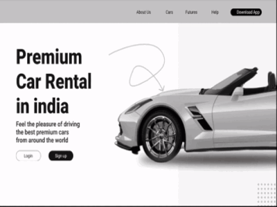 Car Rental Website 3d animation app branding cars design gaming graphic design icon illustration logo motion graphics premium ui vector website