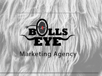 bulls eye marketing logo adobe illustrator branding business card design flat graphic design logo modern vector