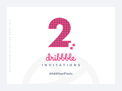 Dribbble Invite #AddYourPixels