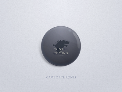 Winter is coming button game ios