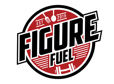 Figure Fuel | Fitness Restaurant Logo brand design cafe fitness logo logodesign restaurant restaurant branding
