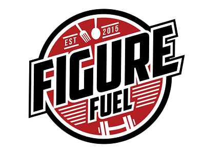 Figure Fuel | Fitness Restaurant Logo