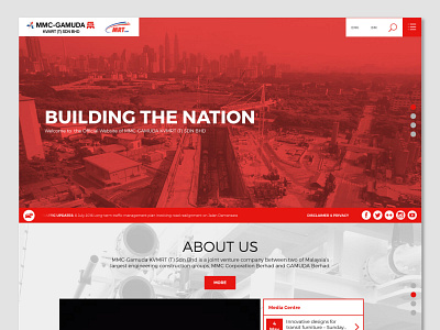 MRT Landing Page Design landingpage web design website
