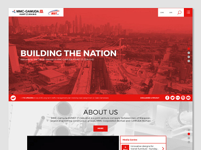 MRT Landing Page Design