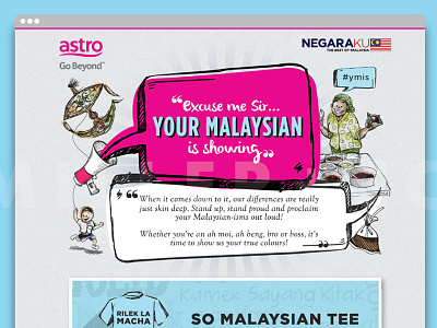 Astro Negaraku Campaign - Microsite astro malaysia microsite national day