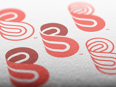 B | Brandmark b branding cool flat icon logo logodesign mark minimal red simple