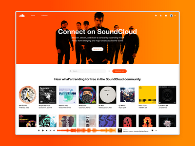 Soundcloud Redesign Concept