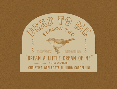 Dead to Me branding design graphic design illustration typography vector