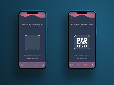 QR Code design in the app