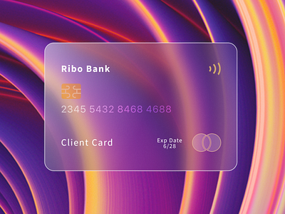 Glass Card Design by Pariya Farzami on Dribbble