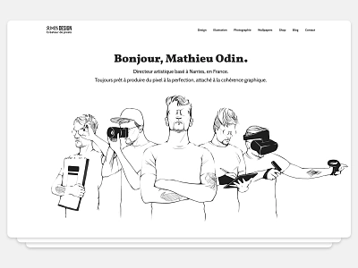 Odin Design 2k0 design france illustrateur nantes odin design photographer ui ux