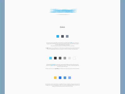 Art Direction project air book colors design iphone mac nantes nova odin paris proxima