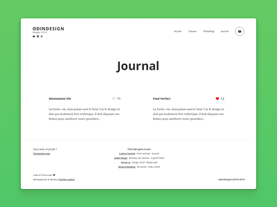 Odindesign Journal