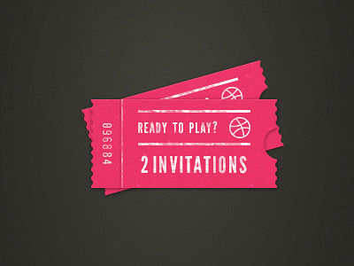Dribbble invites giveaway.