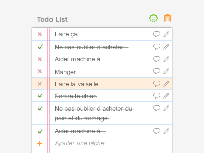 Todo List for KMB 360 brg design flash france kmb list mathieu odin paris todo ui web