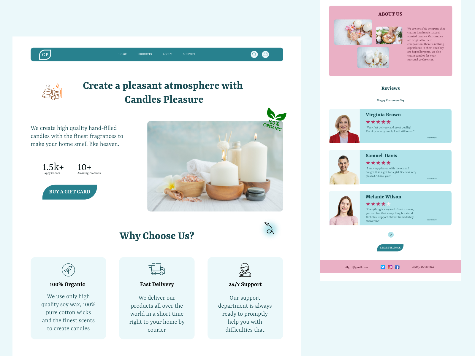 Candles by Natalia Katlabai on Dribbble