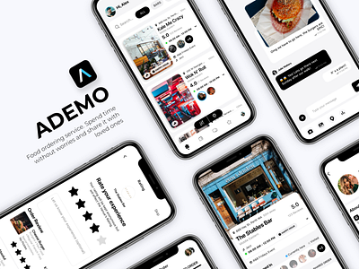 Ademo app android business food app mobile app order social