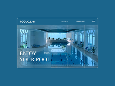 Site for pool cleaning and maintenance service