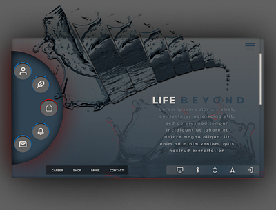 Life Beyond app branding design graphic design icon illustration logo mobile typography ui ux vector