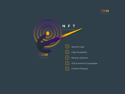 NFT Designer app branding colorful creative crypto dark design graphic design icon illustration logo mobile nft phone ui ux vector web