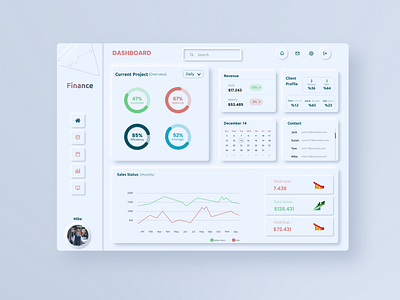 Finance Dashboard Web UI