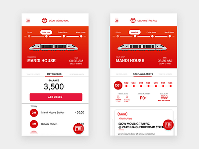 #Daily UI - Metro App