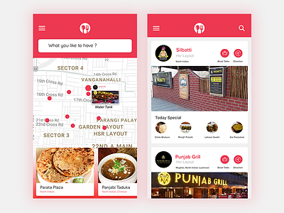 #Daily UI - Food Delivery App andriodapp book confirmed delivery food foodapp map order swiggy table ui ux
