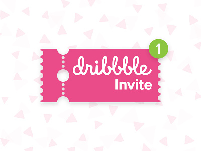 1 Dribbble Invitation Giveaway dribbbbleinvite invite ui ux
