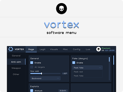 vortex ui ux