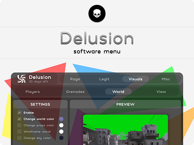 Delusion ui ux