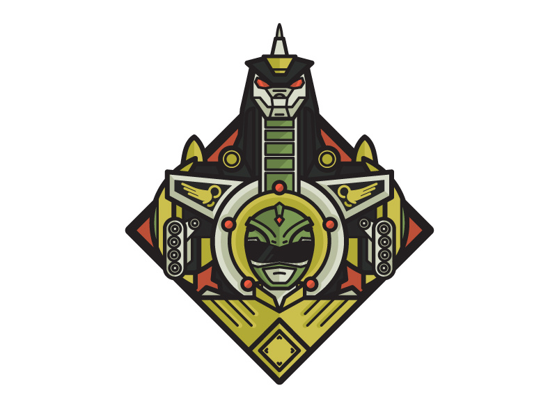 Green Ranger by Daniel Saludares on Dribbble