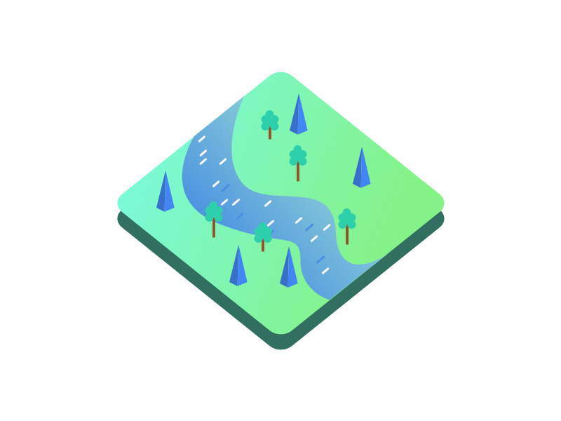 Landscape by Aman Nigam on Dribbble